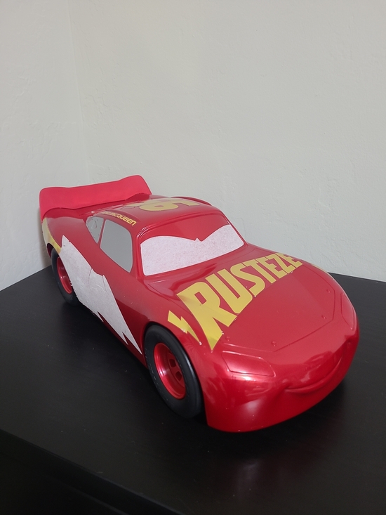 Other - Disney Pixar Cars Jumbo Lightning McQueen 20" Diecast Plastic See Pics For Cond